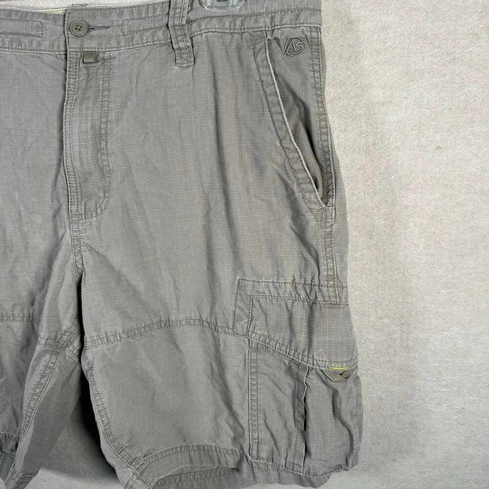 The North Face A5 Series Olive Beige Tan Shorts Men’s Size 40 Cotton Fisherman